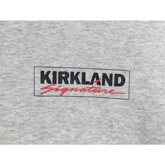 Costco Kirkland Signature Pullover Sweatshirt Grey Unisex SMALL Womens Medium - Picture 4 of 8